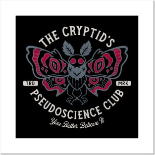 The Cryptid's Pseudoscience Club Posters and Art